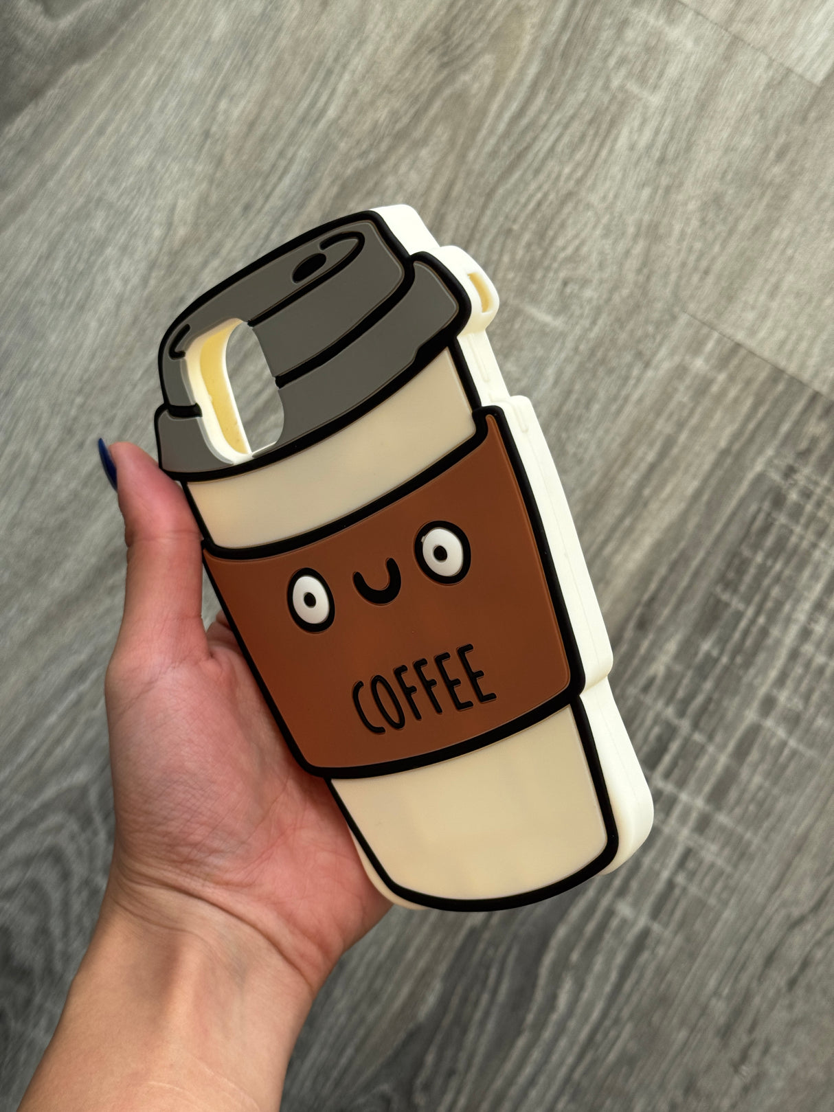 Case Coffee Patterned Design - iPhone 15 Pro Max Compatible