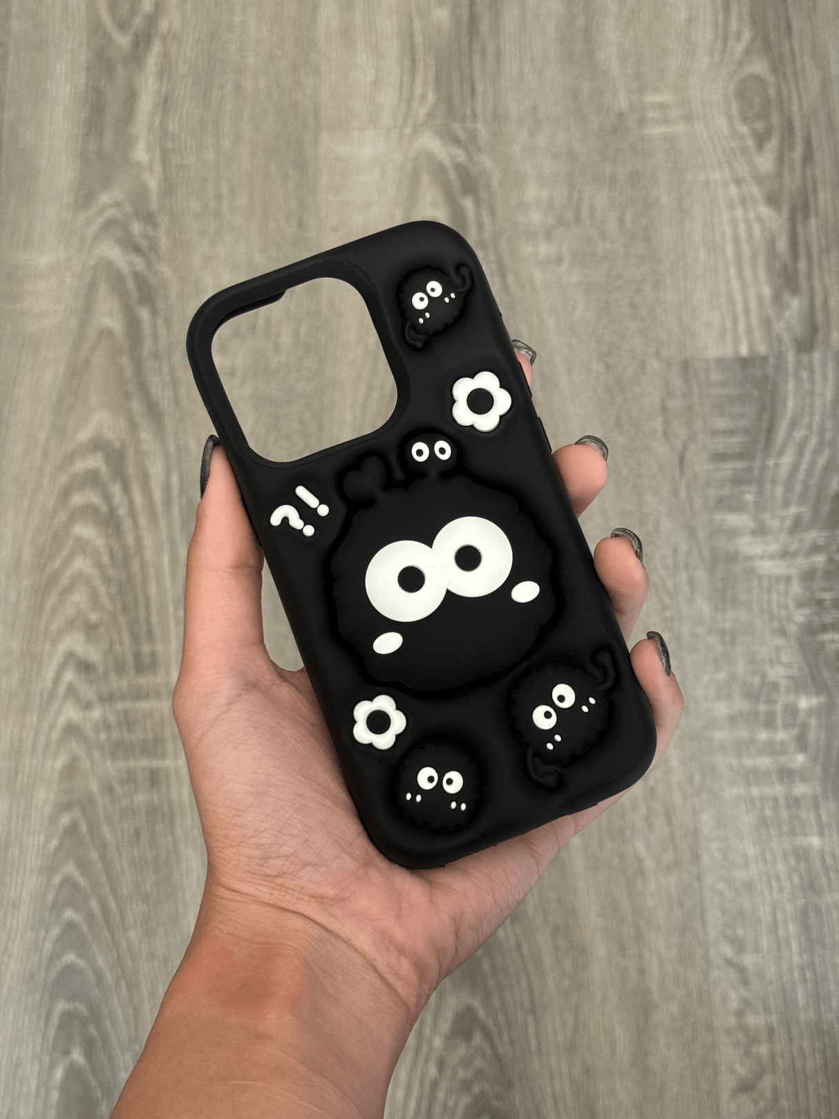 Case Shaun the Sheep - Black, iPhone 14 Pro Compatible