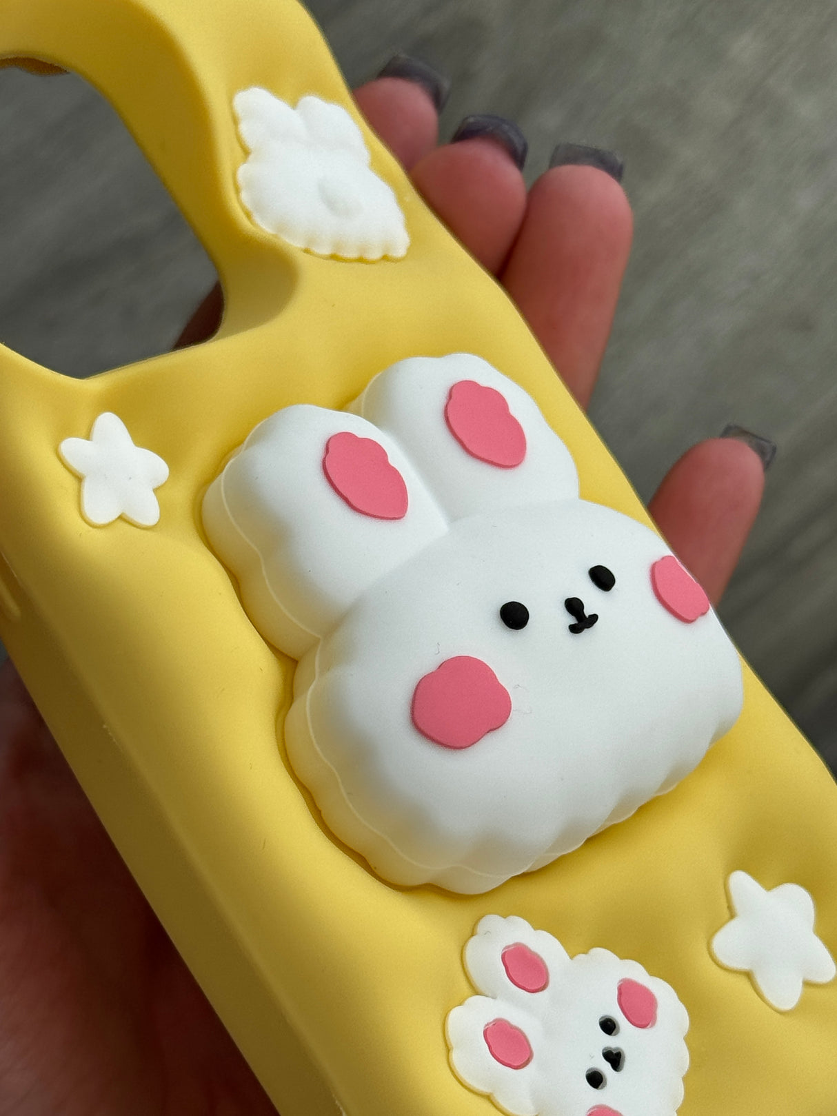 Case Rabbit Yellow - iPhone 15 Pro Max Compatible