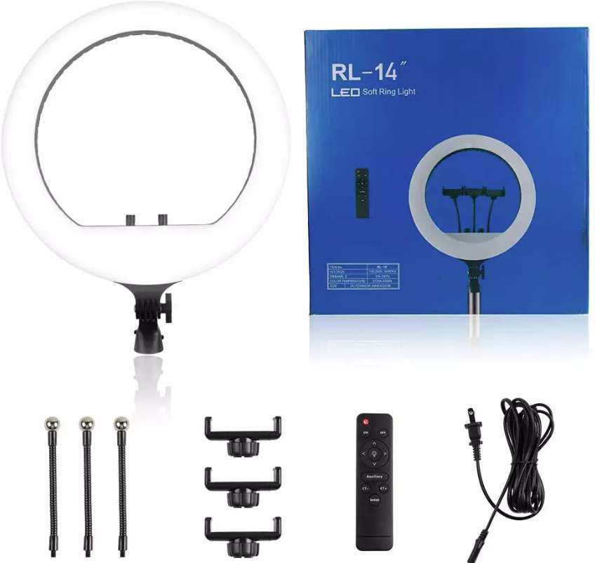 Ring Light GLRTECH RL14 - LED Soft Light, 14 Inch