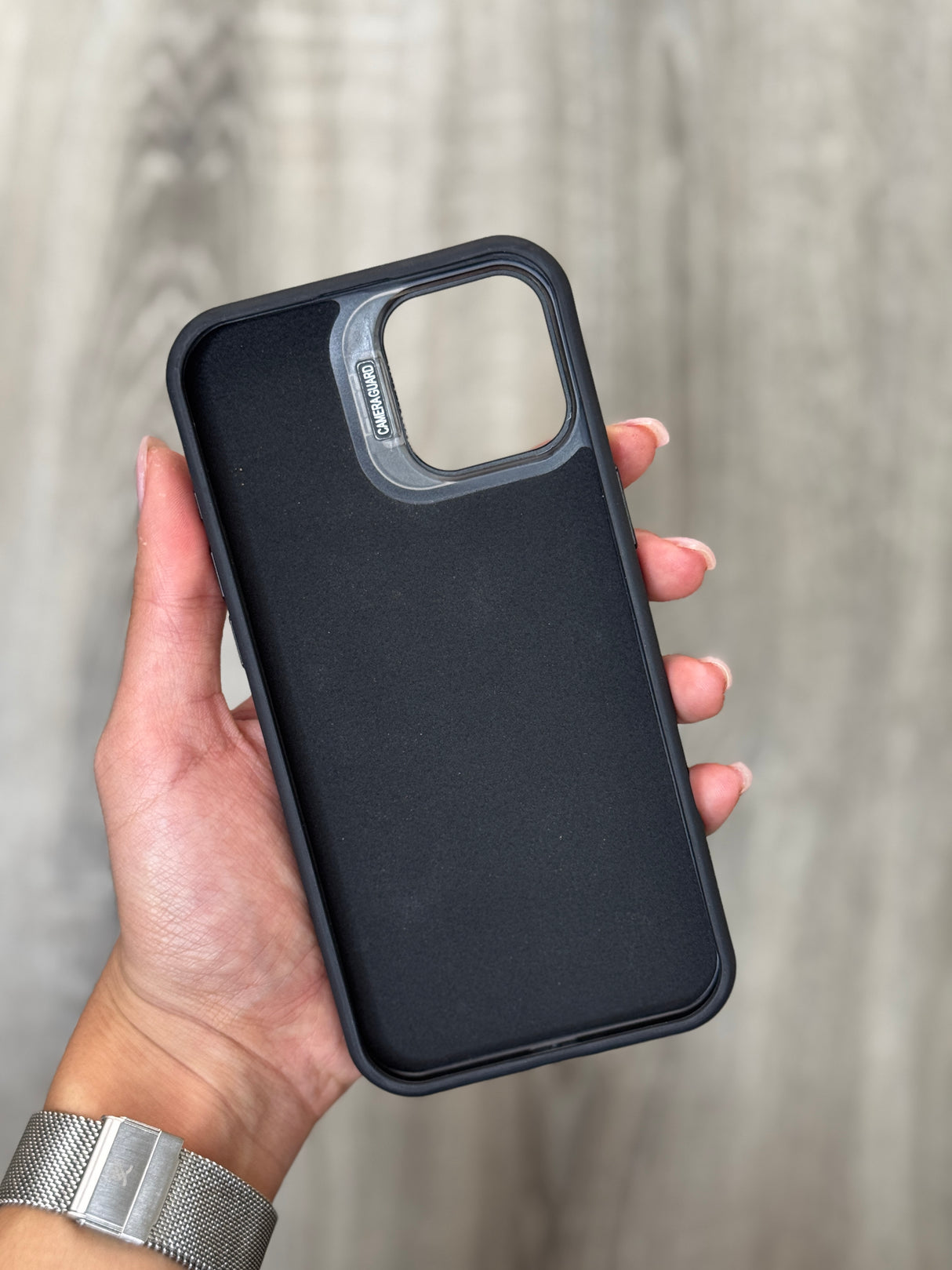 Case Leather MagSafe Wallet - iPhone 16 Plus Compatible, Card Holder, Camera Frame & Stand