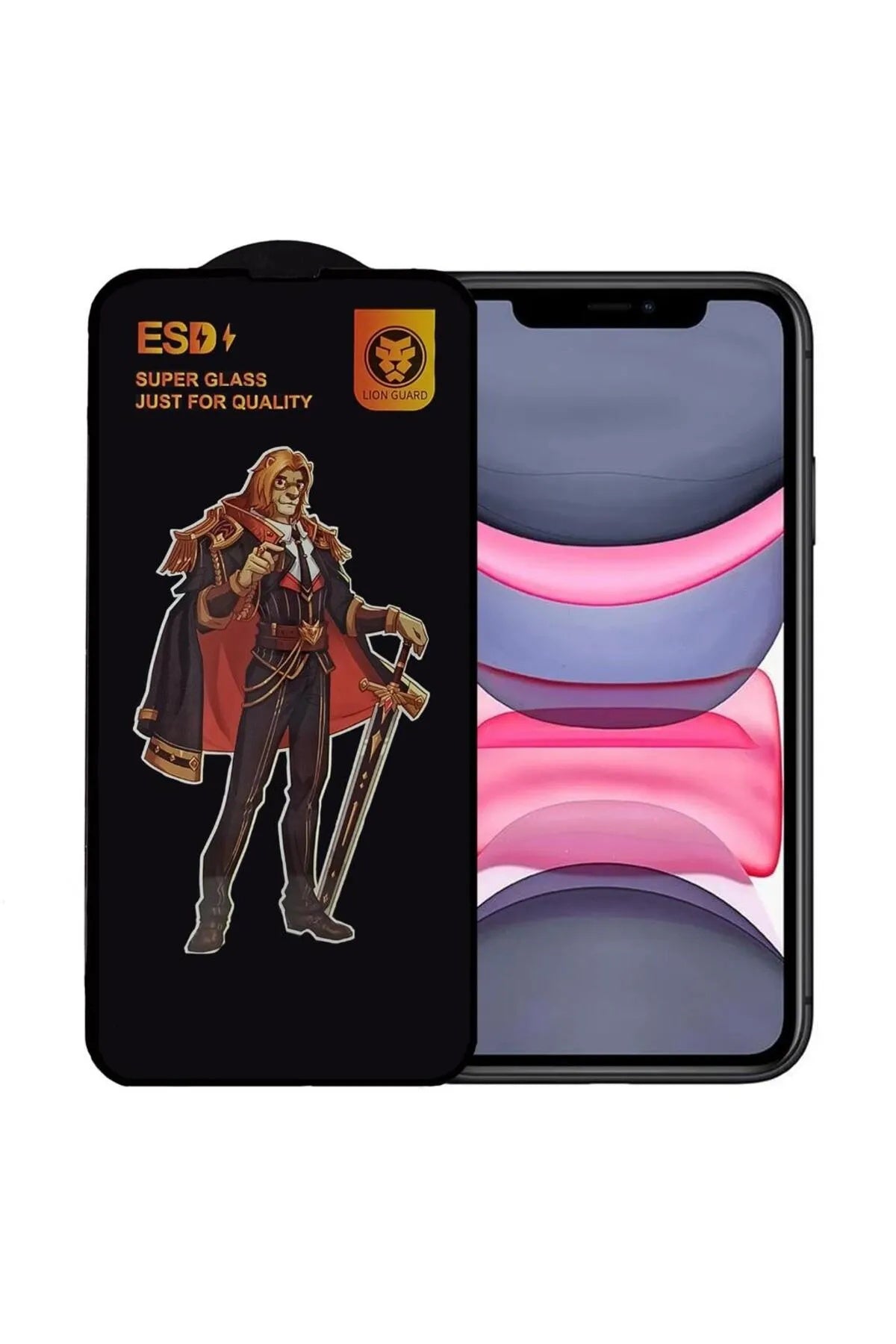 Screen Protector Glass ESD Anti-Static - iPhone 11/XR Compatible