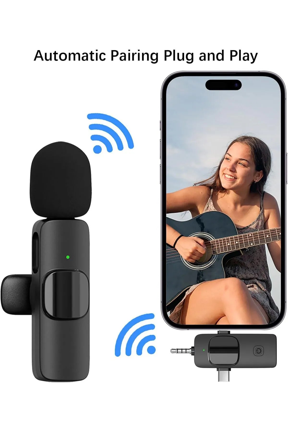 Microphone Wireless Lavalier Double - Onezero ZR564