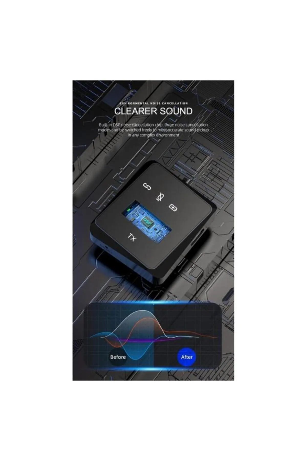 Microphone Wireless Lavalier Double - Onezero ZR503