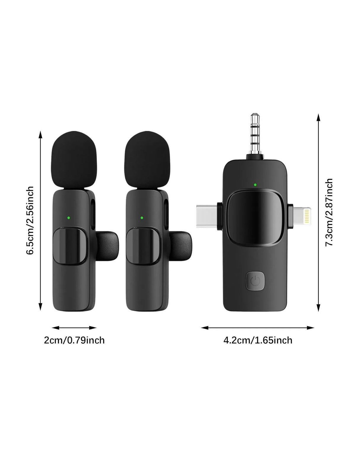 Microphone Wireless Lavalier Double - Onezero ZR564