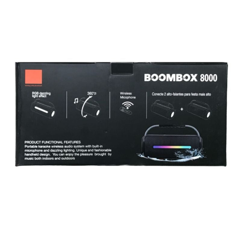 Speaker Bluetooth Wireless - JRL Boombox 8000