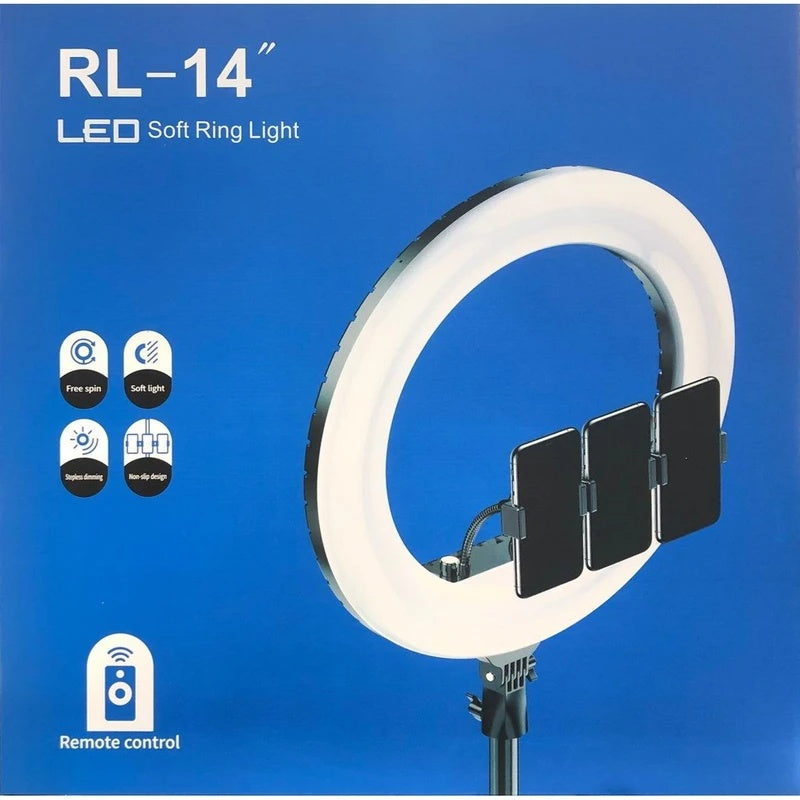 Ring Light GLRTECH RL14 - LED Soft Light, 14 Inch