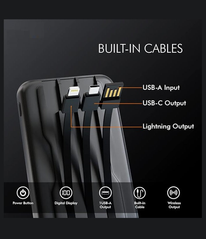 Powerbank Wired Maxron MS07 - 10,000mAh, MagSafe Feature