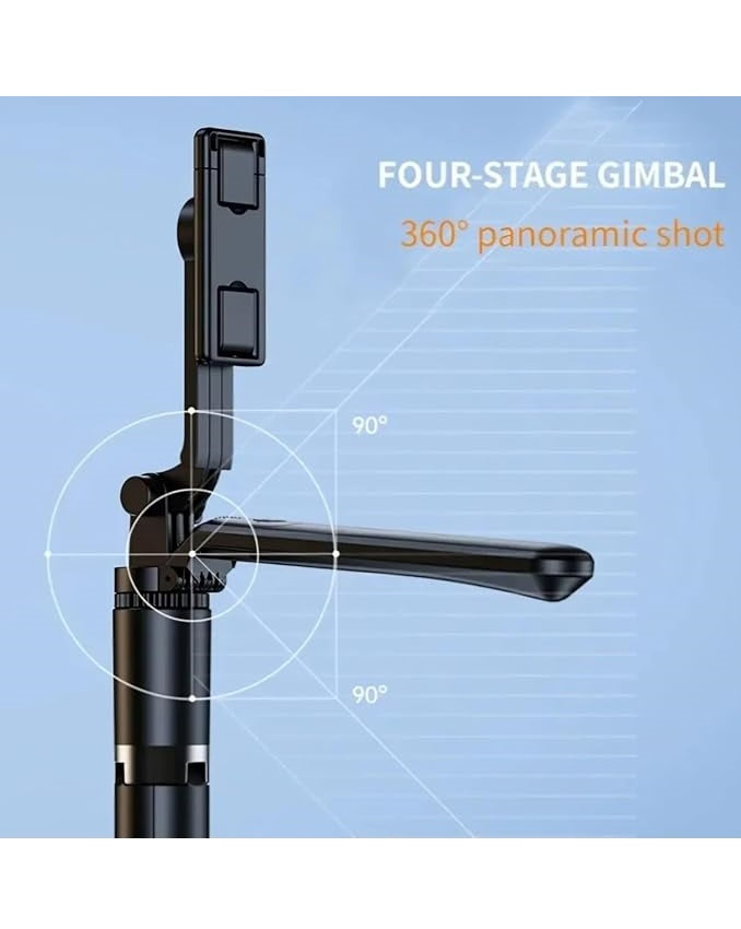 Tripod GLRTECH R16 - Kablosuz Selfie Çubuğu, Paslanmaz Çelik, 170 cm