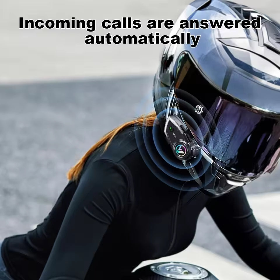 Intercom Helmet Motorcycle Bluetooth Headset Y80