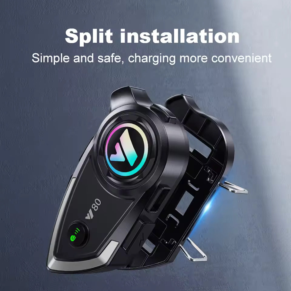Intercom Helmet Motorcycle Bluetooth Headset Y80