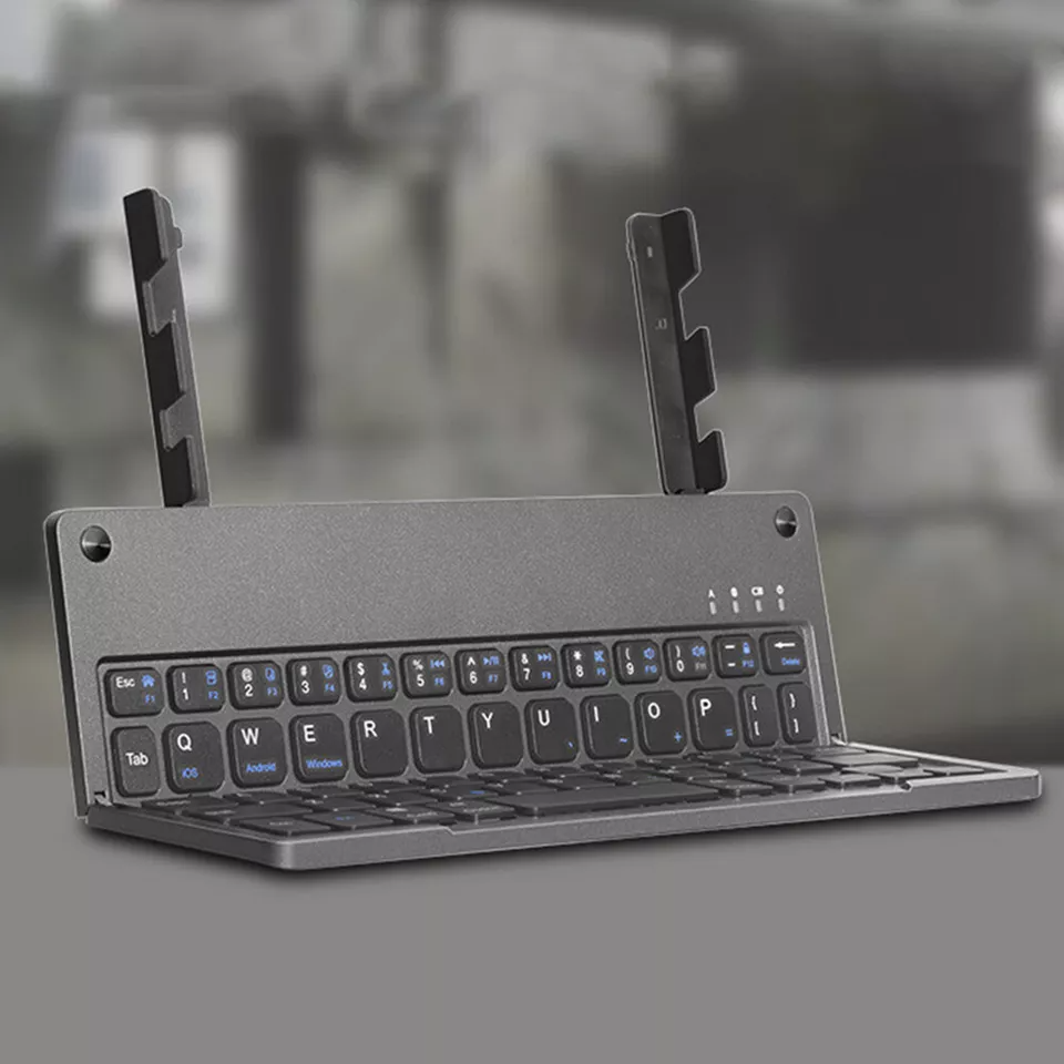 Mini Keyboard Harmonica - Wireless Bluetooth, Rechargeable, Foldable