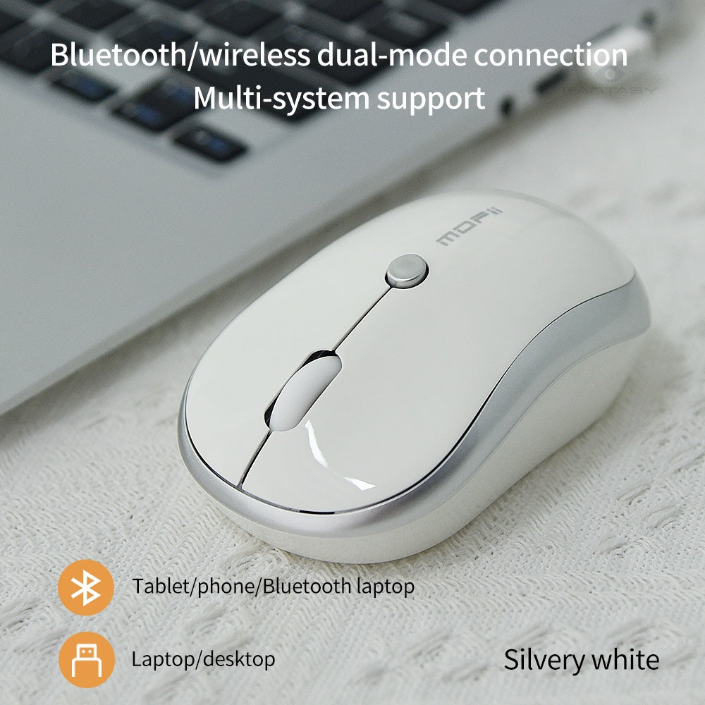 Mouse Wireless Bluetooth Silent Mofii M5DM - PC, Laptop, TV, Mac Compatible