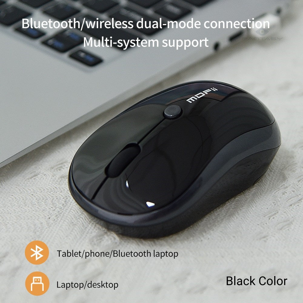 Mouse Wireless Bluetooth Silent Mofii M5DM - PC, Laptop, TV, Mac Compatible