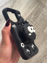 Case Shaun the Sheep - Black, iPhone 15 Pro Compatible