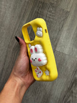 Case Rabbit Yellow - iPhone 13 Pro Compatible