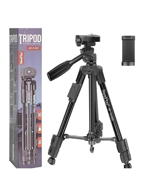 Tripod NeePho NP-3180S - Taşınabilir Fotoğraf ve Video Çekimi, 68,5 cm