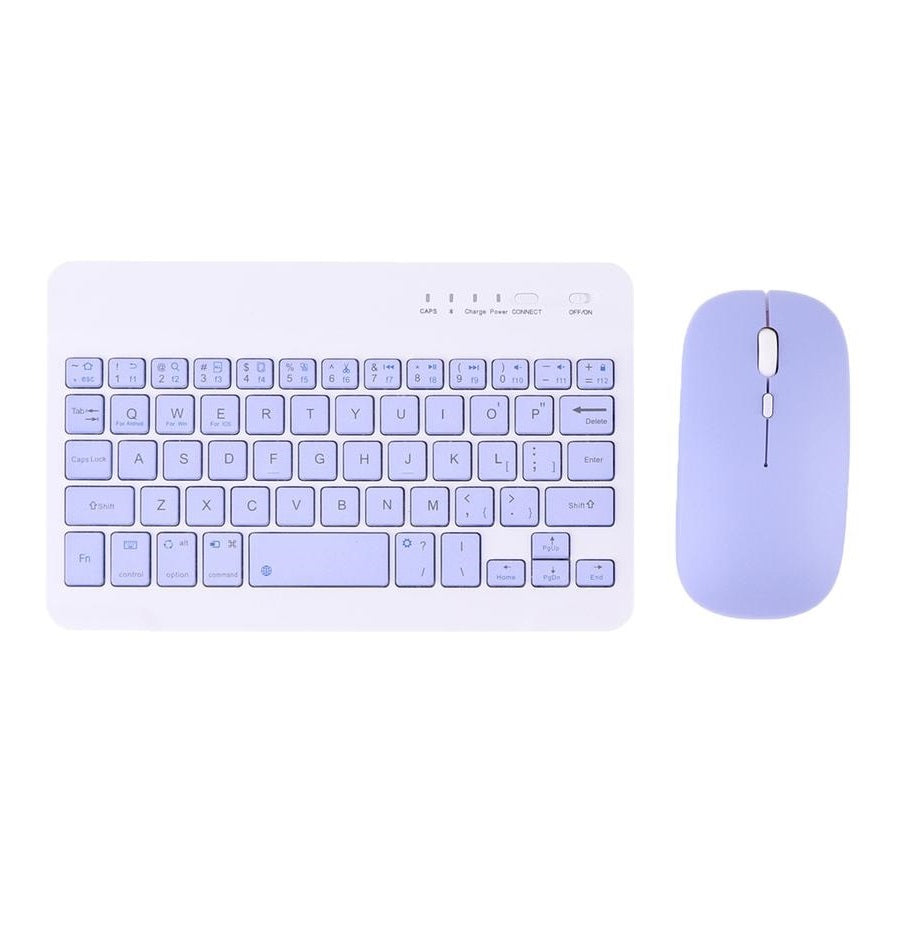 Wireless Bluetooth Rechargeable Mini Keyboard and Mouse Set ZR20KM