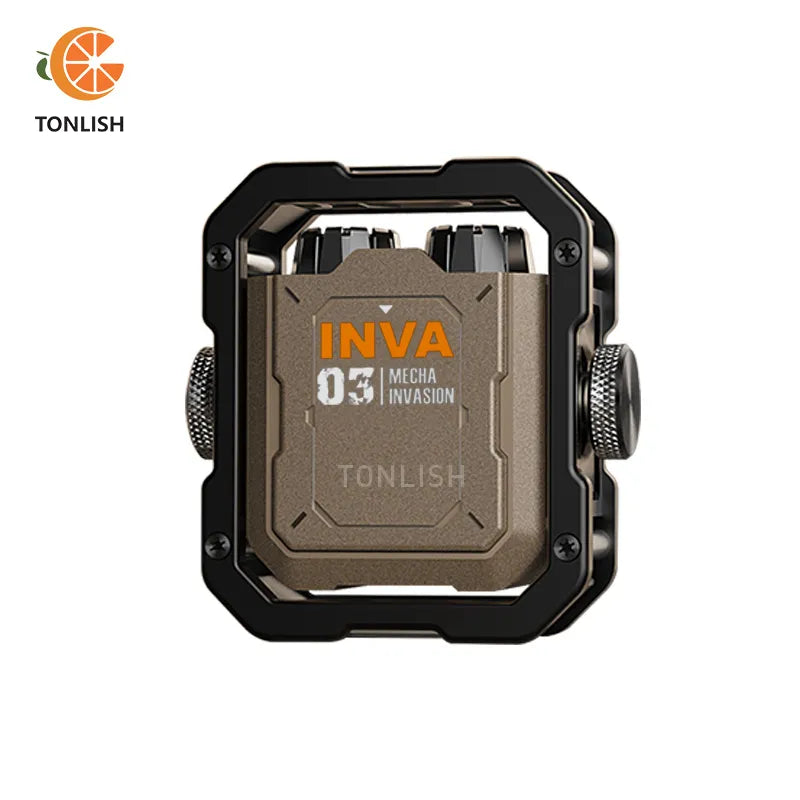 TONLISH INVA-S 03 TWS Oyun Spor Kablosuz Kulaklıklar HiFi Stereo Bluetooth High-end Kulaklık Döndür Fidget Kulakiçi INVA-S