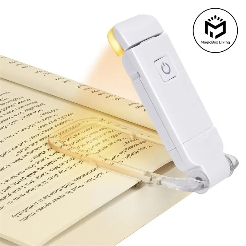 USB Recha LED rgeable Kitap Işığı Okuma Işığı Göz Koruması Gece Lambası Taşınabilir Klipsli Masa Işığı Ayraç Okuma Işığı Gece Lambası