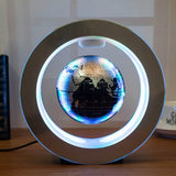 Round LED Map Floating Globe Magnetic Levitation Light Anti Gravity Magic