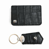 Saba Gift Set with Genuine Leather Card Holder, Keychain and Stylish Gift Box