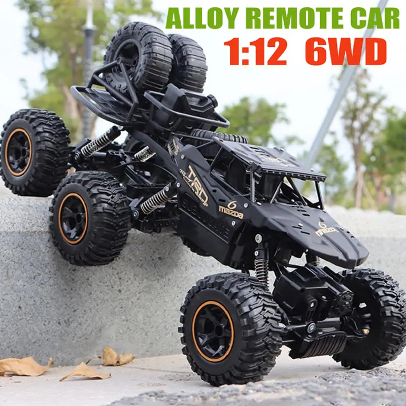 21/38CM RC Araba 6WD 2.4Ghz Uzaktan Kumandalı Paletli Sürüklenmeli Arazi Araçları Yüksek Hızlı Elektrikli Araba Kamyon Çocuk Oyuncakları Noel Hediyeleri