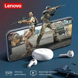 Lenovo Orijinal HT38 Bluetooth 5.0 TWS Kulaklık kablosuz kulaklıklar Su Geçirmez Spor Kulaklıklar Gürültü Azaltma mikrofonlu tekli kulaklıklar