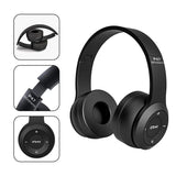 Stereo P47 Kulaklık 5.0 Bluetooth Kulaklık Katlanır Serisi Kablosuz Spor Oyun Kulaklık HuaWei XiaoMi için