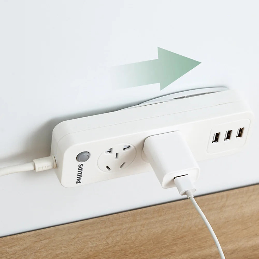 Wall-Mounted Sticker Punch-Free Plug Power Outlet Holder Traceless Fixer Home Self-Adhesive Socket Fixer Organizer