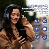 JH-919 Wireless Bluetoo Siindoo th Headphones Pink&Blue Foldable Stereo Earphones Super Bass Noise Cancelling Mic For Laptop TV