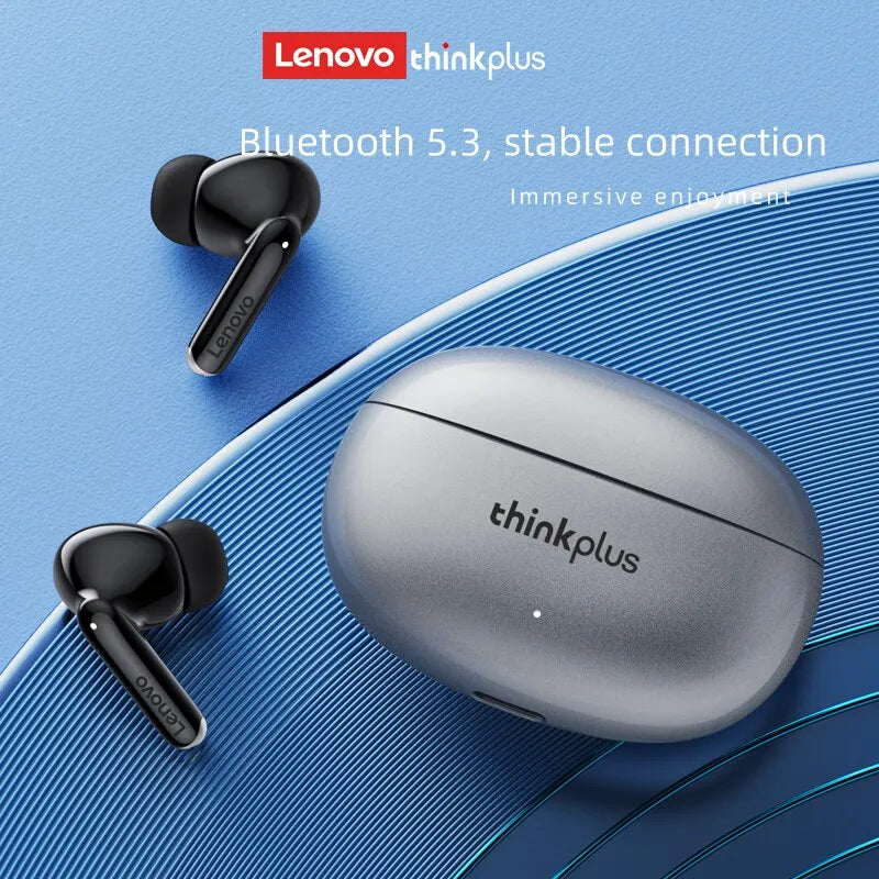 Orijinal Lenovo XT88 TWS Kablosuz Kulaklık Bluetooth 5.3 Çift MIC Stereo Gürültü Azaltma Bas HIFI Dokunmatik Kontrol Kulakiçi