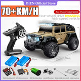 RC Araba 16104PRO 70KM/H 4WD Elektrikli Yüksek Hızlı Arabalar Off-Road Drift Uzaktan Kumandalı Araba Çocuk Oyuncak Paletli Rc Drift Arabası