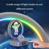 Magnetic Levitation Lamp Bluetooth Speaker Astronaut Home Creative Mini Radio Outdoor Home Decoration Floating Light Decoration