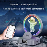 Magnetic Levitation Lamp Bluetooth Speaker Astronaut Home Creative Mini Radio Outdoor Home Decoration Floating Light Decoration