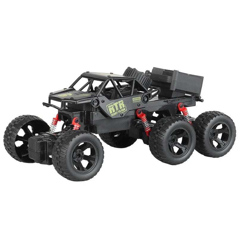 21/38CM RC Araba 6WD 2.4Ghz Uzaktan Kumandalı Paletli Sürüklenmeli Arazi Araçları Yüksek Hızlı Elektrikli Araba Kamyon Çocuk Oyuncakları Noel Hediyeleri