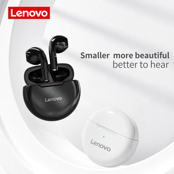 Lenovo Orijinal HT38 Bluetooth 5.0 TWS Kulaklık kablosuz kulaklıklar Su Geçirmez Spor Kulaklıklar Gürültü Azaltma mikrofonlu tekli kulaklıklar