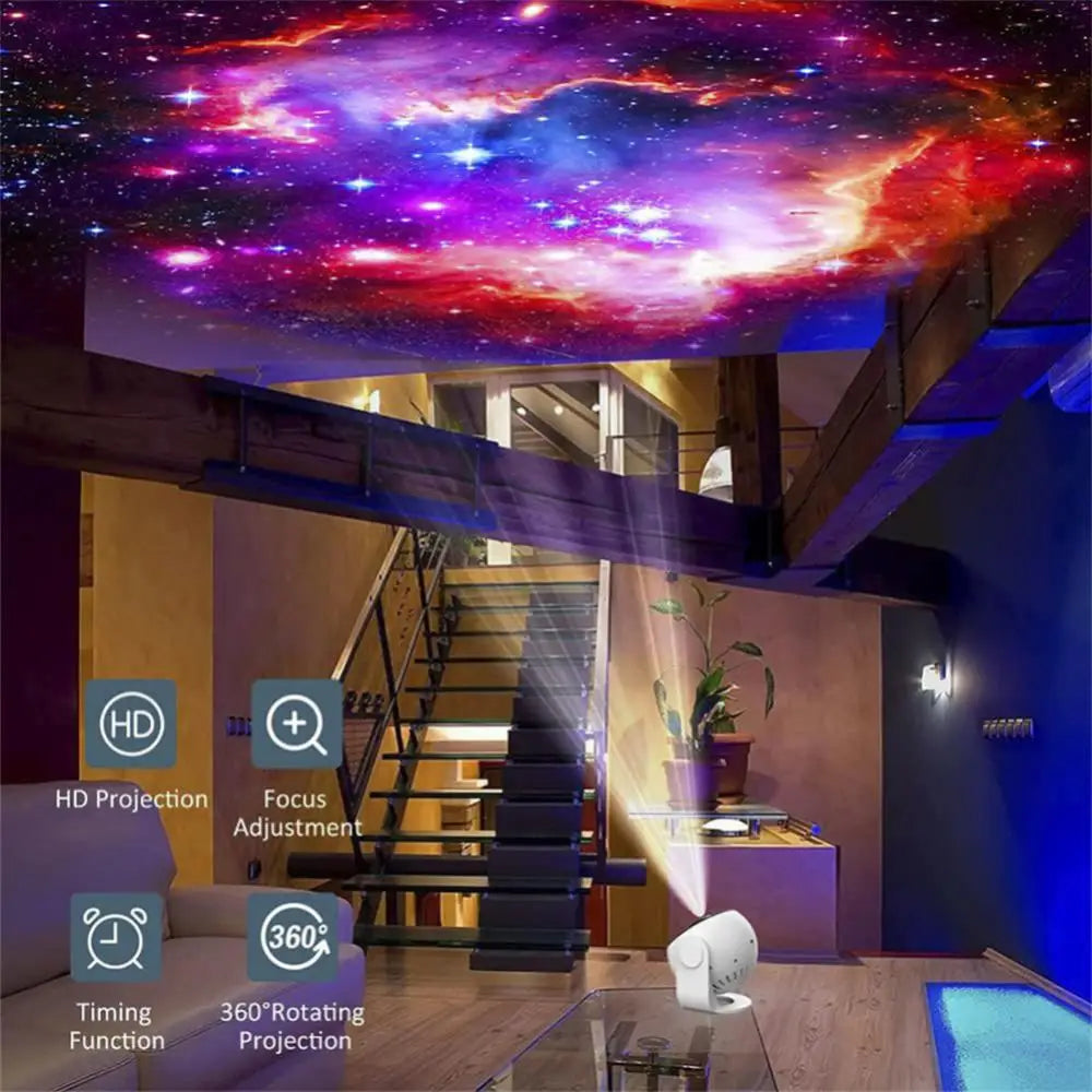 in 1 Star Projector, Planetarium Galaxy Projector for Bedroom, Aurora Projector, Night Light Projector for Kids Adults