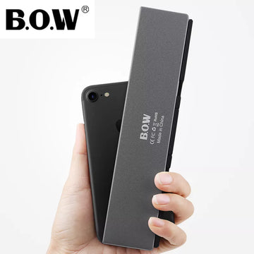 B.O.W Mini Keyboard for Phone And Tablet , Slim & Light Folding  Portable Keyboard Bluetooth 3 Bluetooth Devices Connection