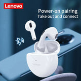 Lenovo Orijinal HT38 Bluetooth 5.0 TWS Kulaklık kablosuz kulaklıklar Su Geçirmez Spor Kulaklıklar Gürültü Azaltma mikrofonlu tekli kulaklıklar