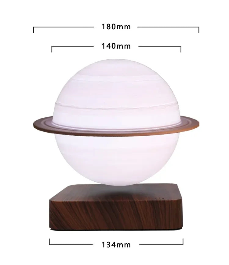 Magnetic Levitating Saturn Lamp Table Light For Christmas Gifts Home Decor Magnetic Levitating Moon Lamp