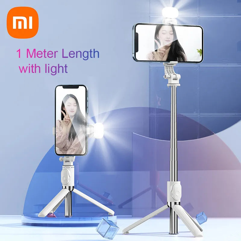 Xiaomi 1 Meter Selfie Stick Strong Tripod Handheld Anti Shake Photography Artifact Applicable For Apple Xiaomi Samsung Phone