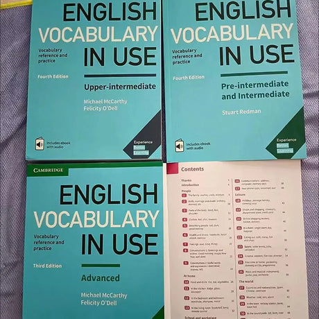 Cambridge English Vocabulary Book English Vocabulary In Use English Learning Artifact Grammar Encyclopedia