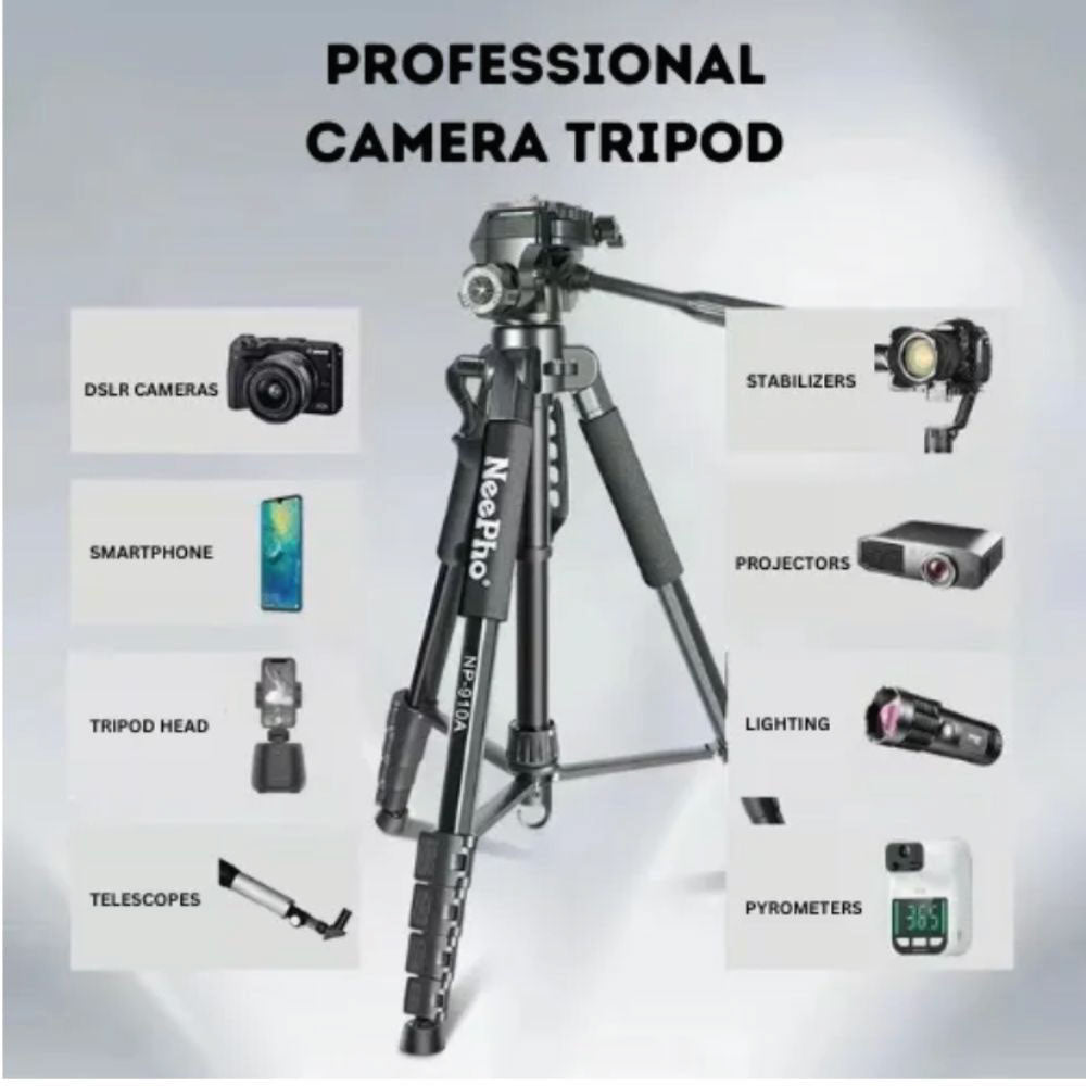 NeePho Taşınabilir Fotoğraf ve Video Çekim Tripod 210 cm NP-910A