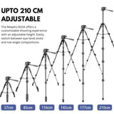 NeePho Taşınabilir Fotoğraf ve Video Çekim Tripod 210 cm NP-910A