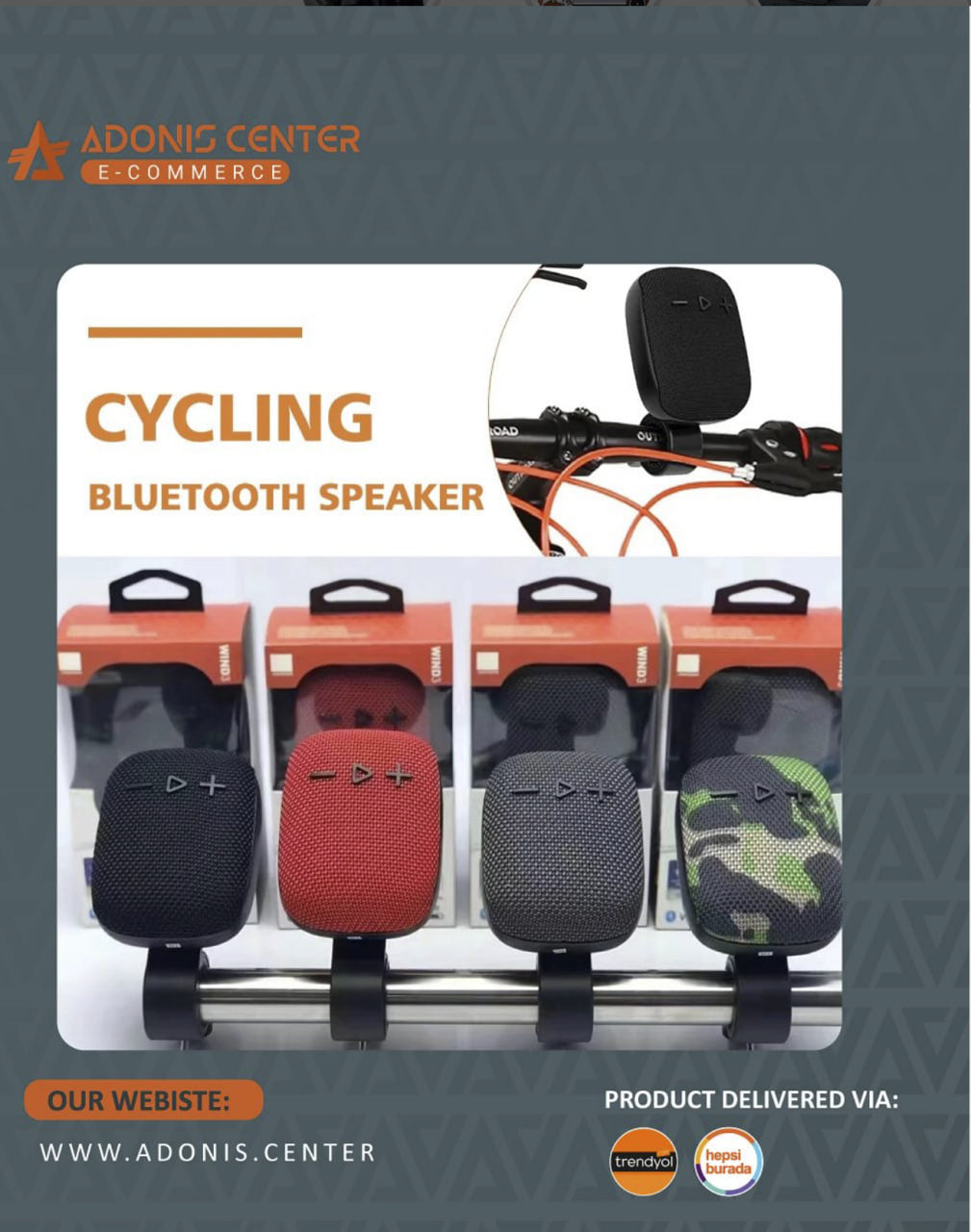 Speaker Wireless Bluetooth JRL Wind3 – Adonis Center